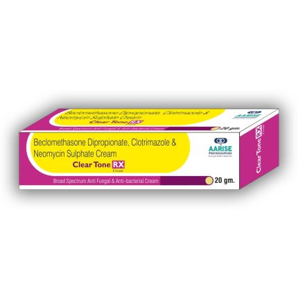 Clear Tone RX fairness cream aarise pharmaceuticals haridwar