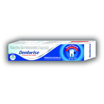dentorise toothpaste aarise pharmaceuticals haridwar