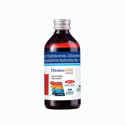 dextro dm cough syrup aarise pharmaceuticals haridwar