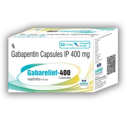 gabarelief 400 capsule aarise pharmaceuticals haridwar