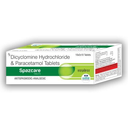 spazcare tablet aarise pharmaceuticals haridwar